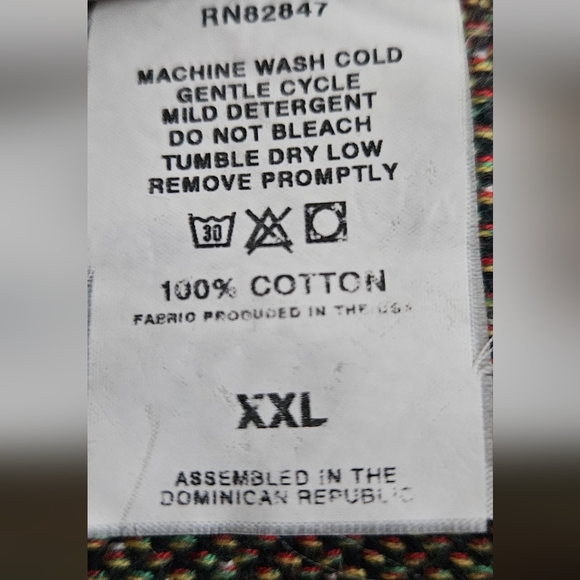 Vintage Arts Unlimited Sportswear Winter Scenic Tapestry 100% Cotton Jacket XXL - Picture 14 of 14